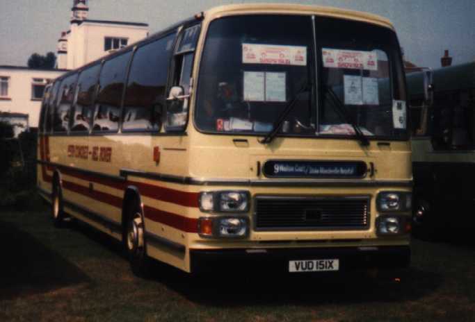 Keith Coaches Red Rover Leyland Tiger Plaxton Supreme Express 151